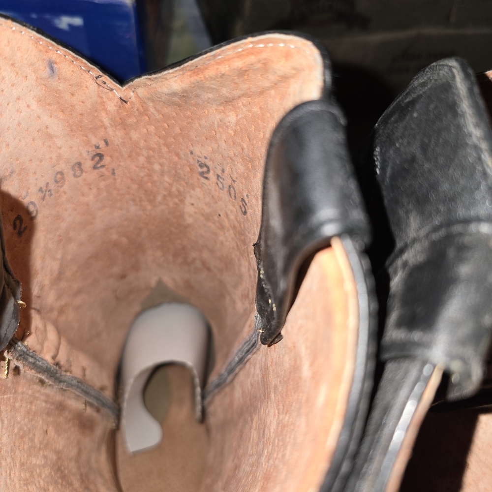 Black Python Western Cowboy Boots - image 8